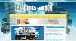 Desktop Screenshot of citiesinmotion.pl